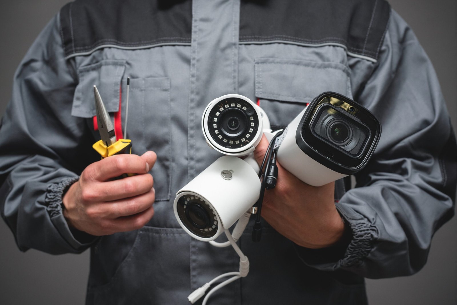 security camera project installer