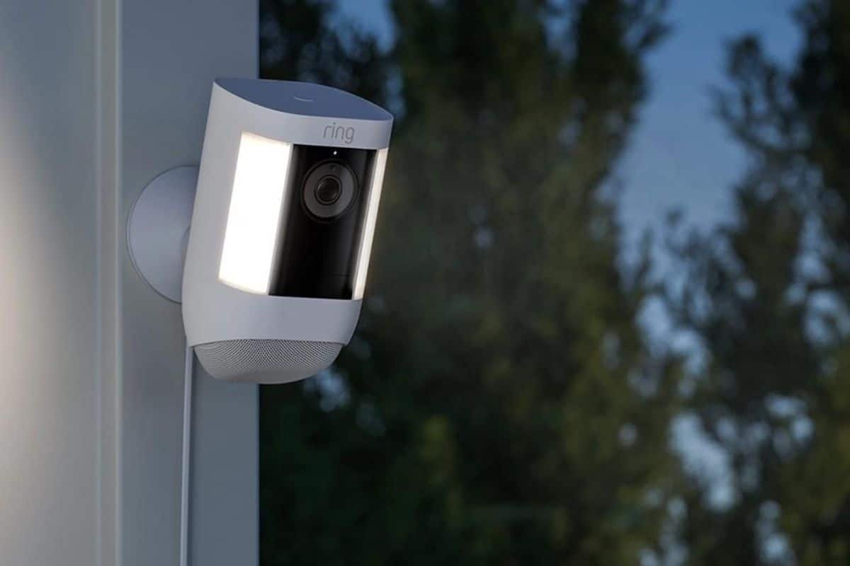 spotlight camera ring security camera installation